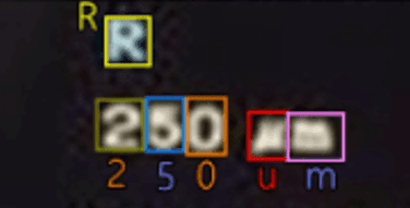 OCR Step 3: Data converted to digital format