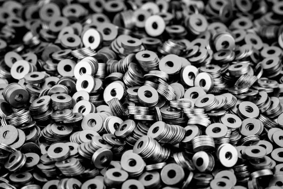 Assorted 5 mm washers