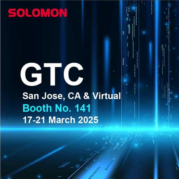 Solomon at NVIDIA GTC 2025 NVIDIA GTC 2025 invitation