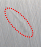 Scratch Scratched yarn defect detected