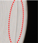 Distortion Distorted yarn defect detected