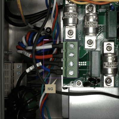 Wiring position and missing detection case