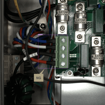 Wiring position and missing detection case