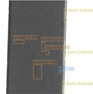 Metal processing defect detection case