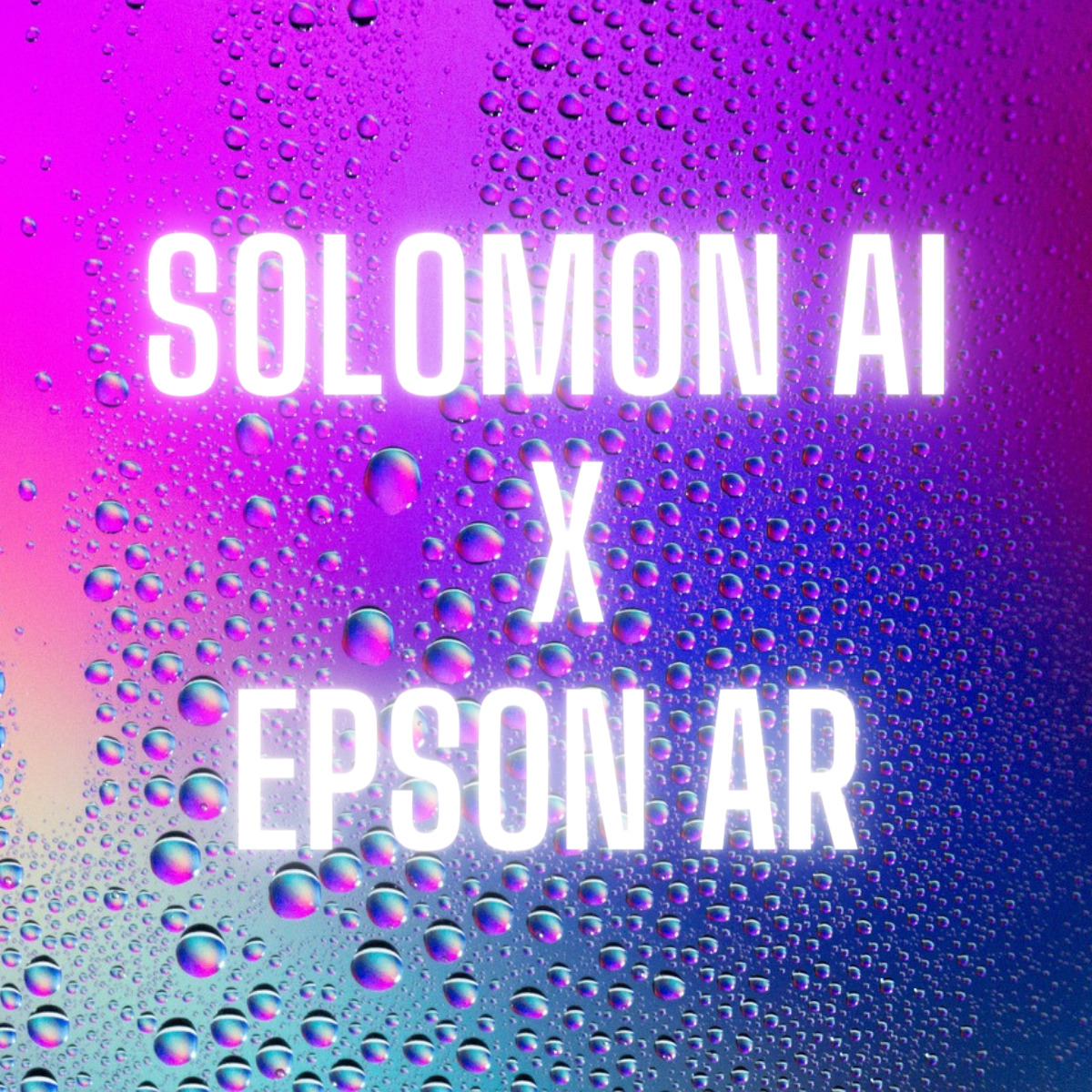 Solomon AI x Epson AR