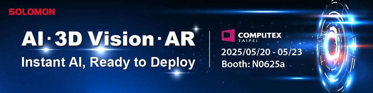 Solomon at COMPUTEX 2025 Solomon at COMPUTEX 2025 web banner