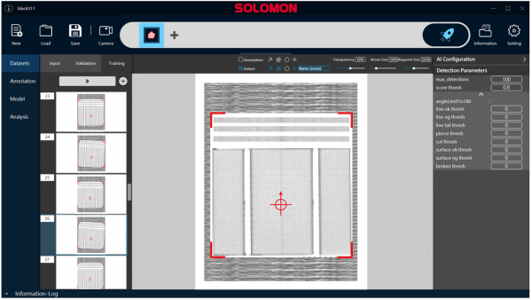 Advanced AI defect detection technology