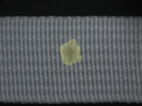 Hole Hole defect detected on ribbon