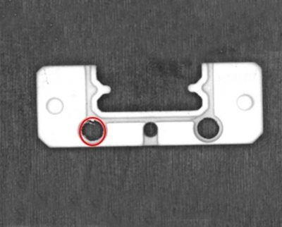 Uneven incisions defects on a rubber injection molding part