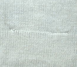 Needle mark defective socks Needle mark defective socks